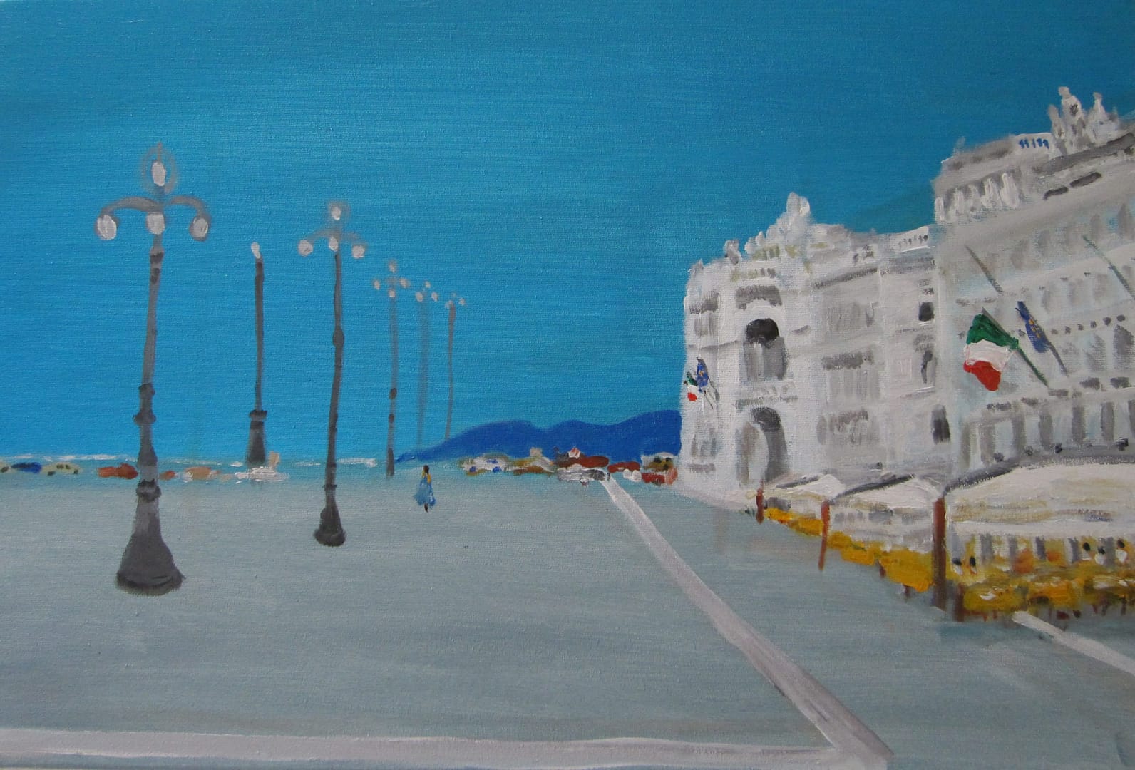 Italië-Triëst-Piazza-Unità