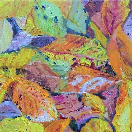 schilderij-herfst-bladeren